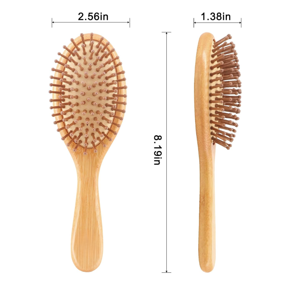 Bamboo Paddle Hair Brush