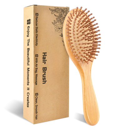 Bamboo Paddle Hair Brush