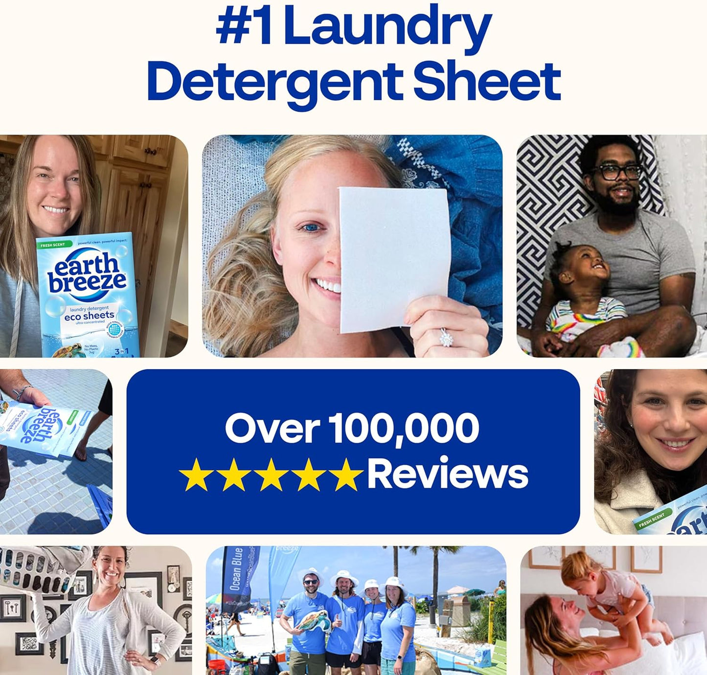 Laundry Detergent Sheets Fresh Scent - 60 Loads per Package. Eco Liquidless Soap - Travel-Friendly for Hot & Cold Cycles, Tackles Tough Stains & Odors - Gentle on Skin, 30 Sheets (3 Pack)